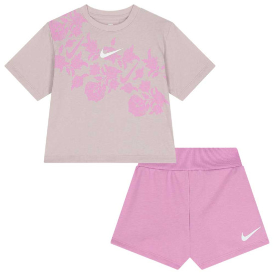 Nike Βρεφικό σετ Lace It Up Tee & Shorts Set